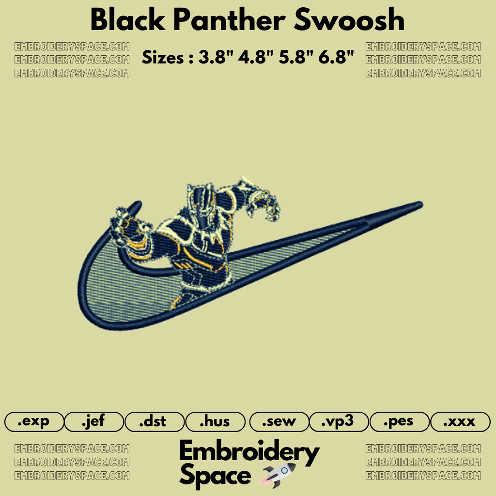 Black Panther Swoosh