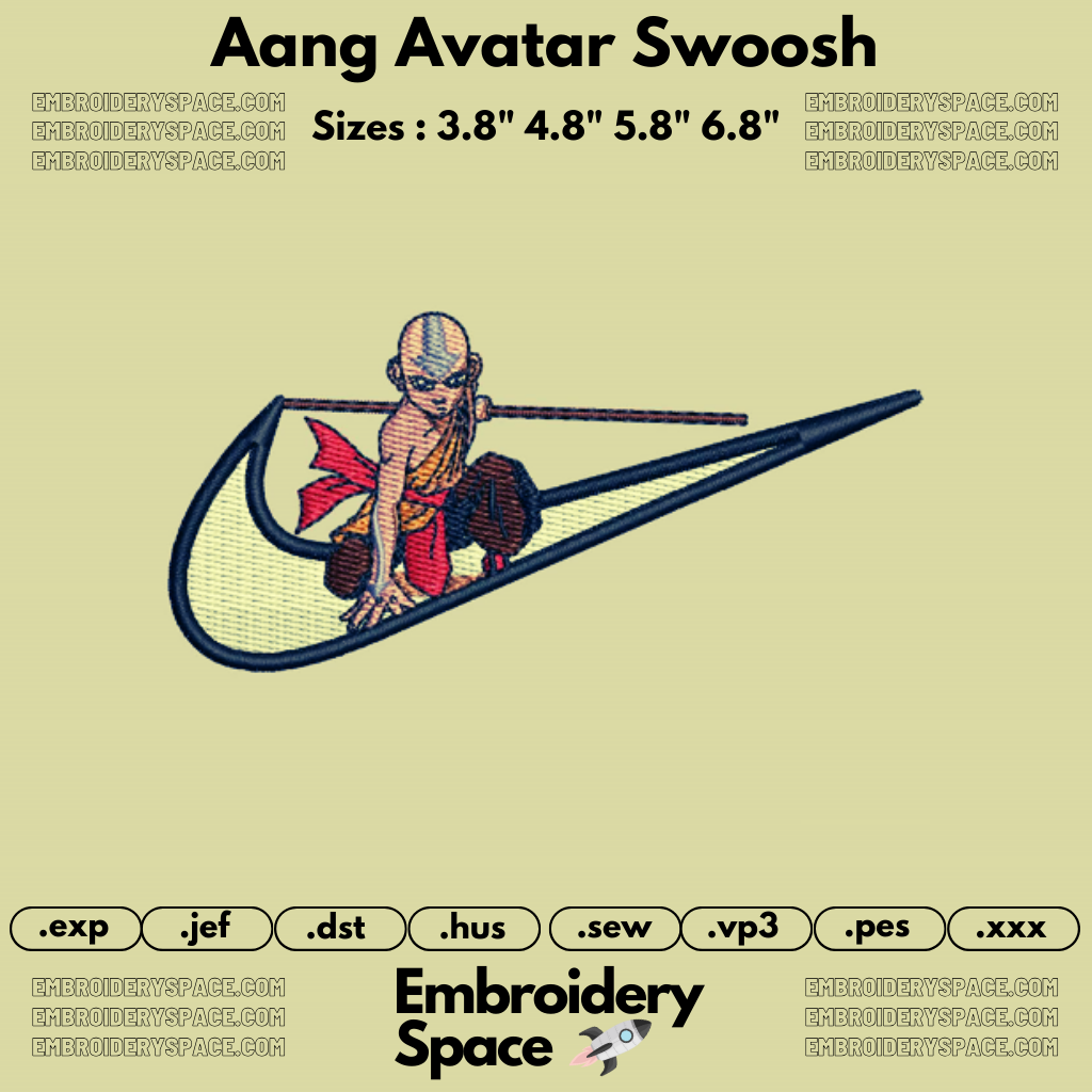 Aang Avatar Swoosh