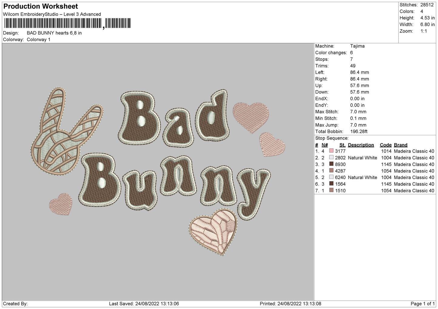 Bad Bunny Hearts