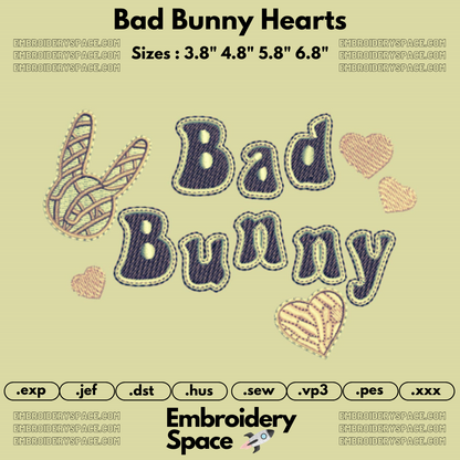 Bad Bunny Hearts