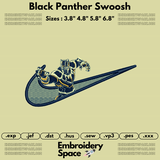 Black Panther Swoosh