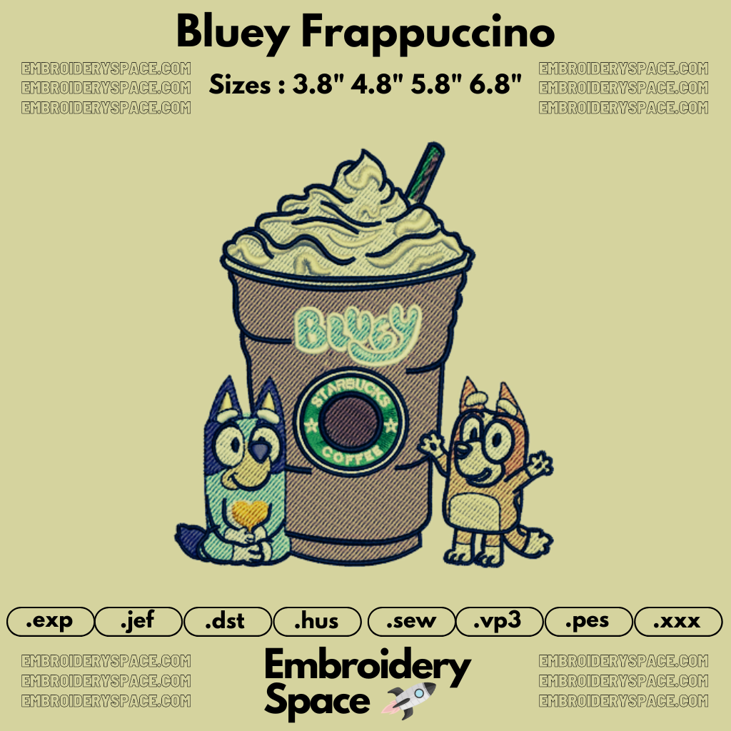 Bluey Frappucino