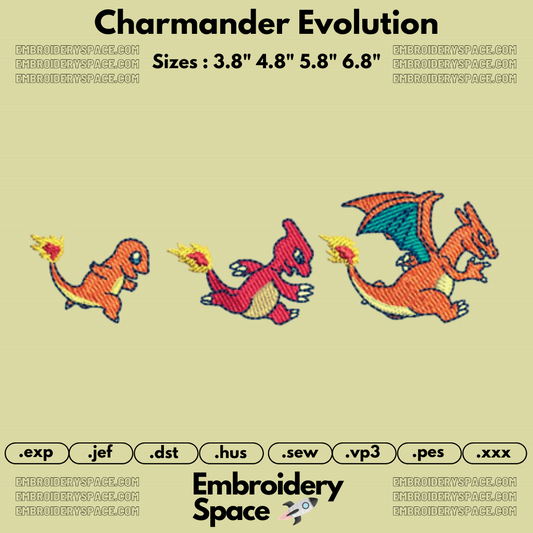 Charmander Evolution