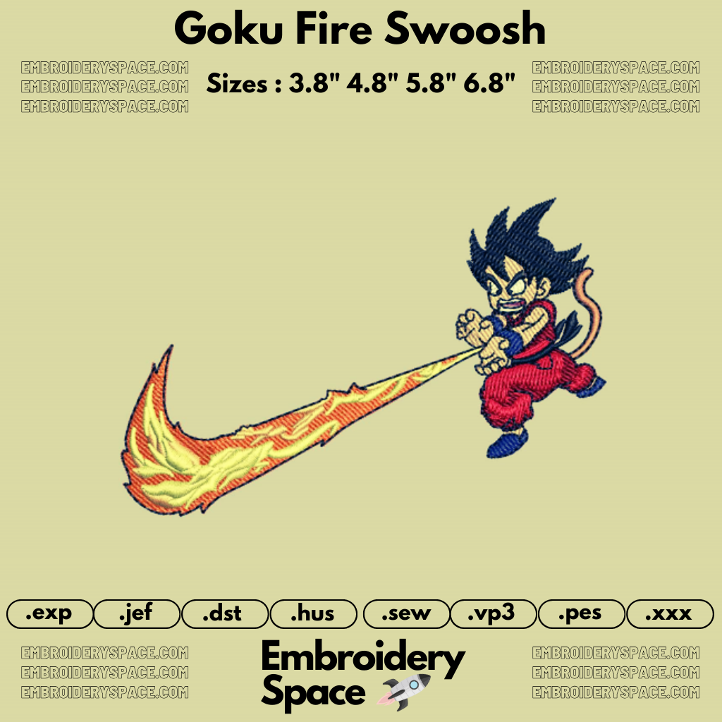 Goku Fire Swoosh