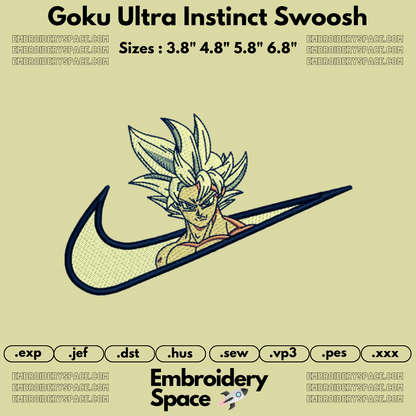 Goku Ultra Instinct Swoosh