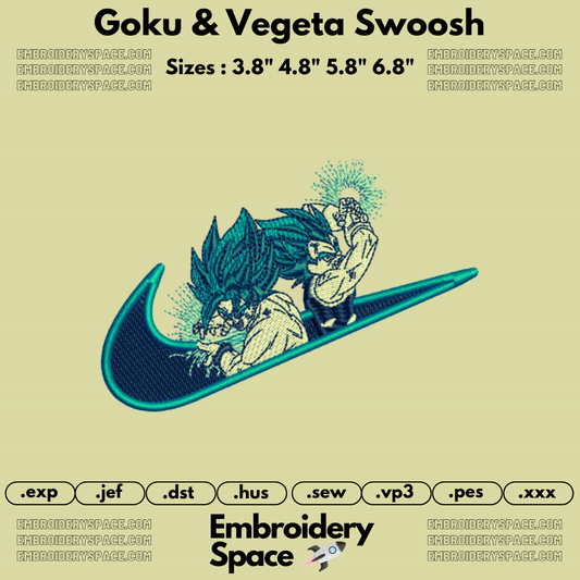 Goku & Vegeta Swoosh