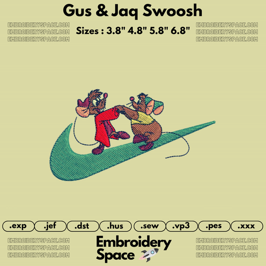 Gus & Jaq Swoosh