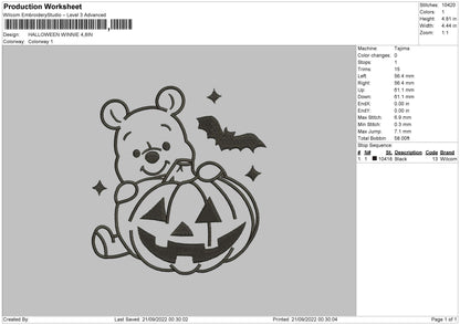 Winnie The Pooh Halloween