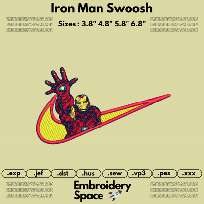 Iron Man Swoosh