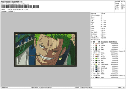 Zoro Rectangle