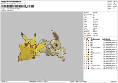 Pikachu & Eevee