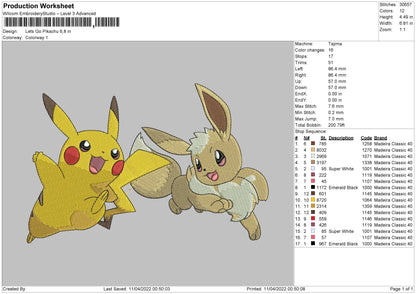 Pikachu & Eevee