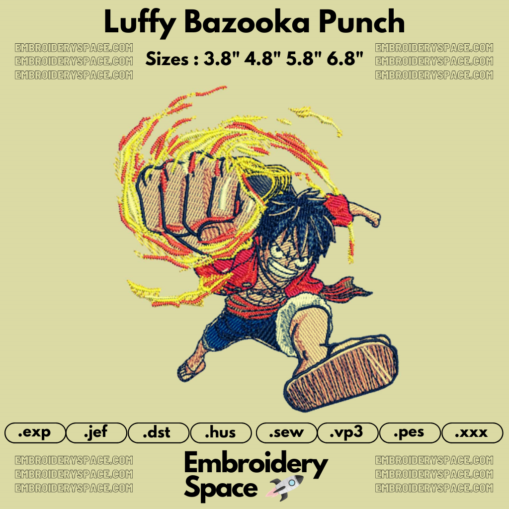 Luffy Bazooka Punch