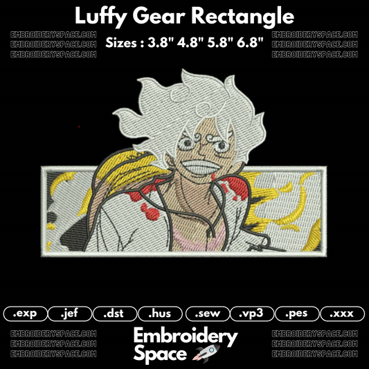 Luffy Gear Rectangle