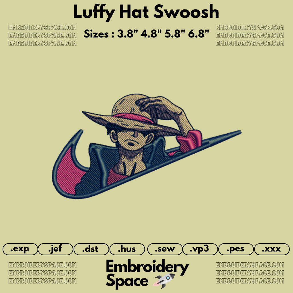 Luffy Hat Swoosh