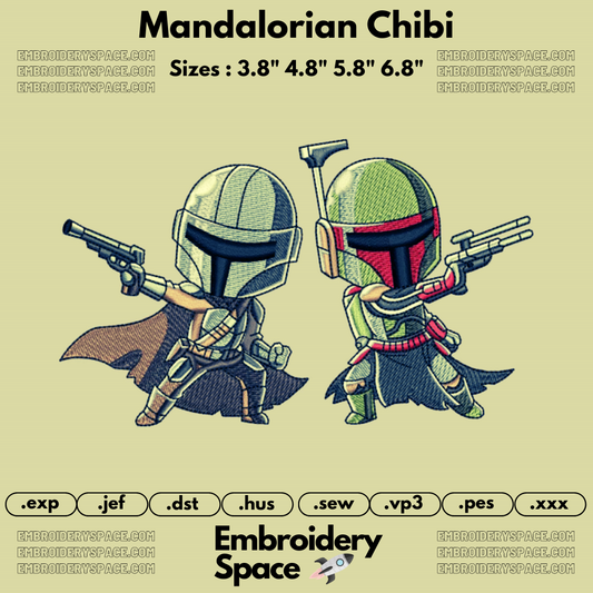 Mandalorian Chibi