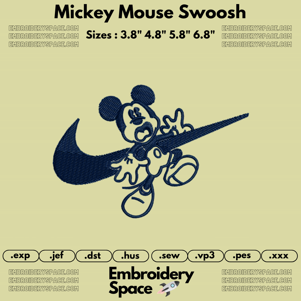 Mickey Mouse Swoosh