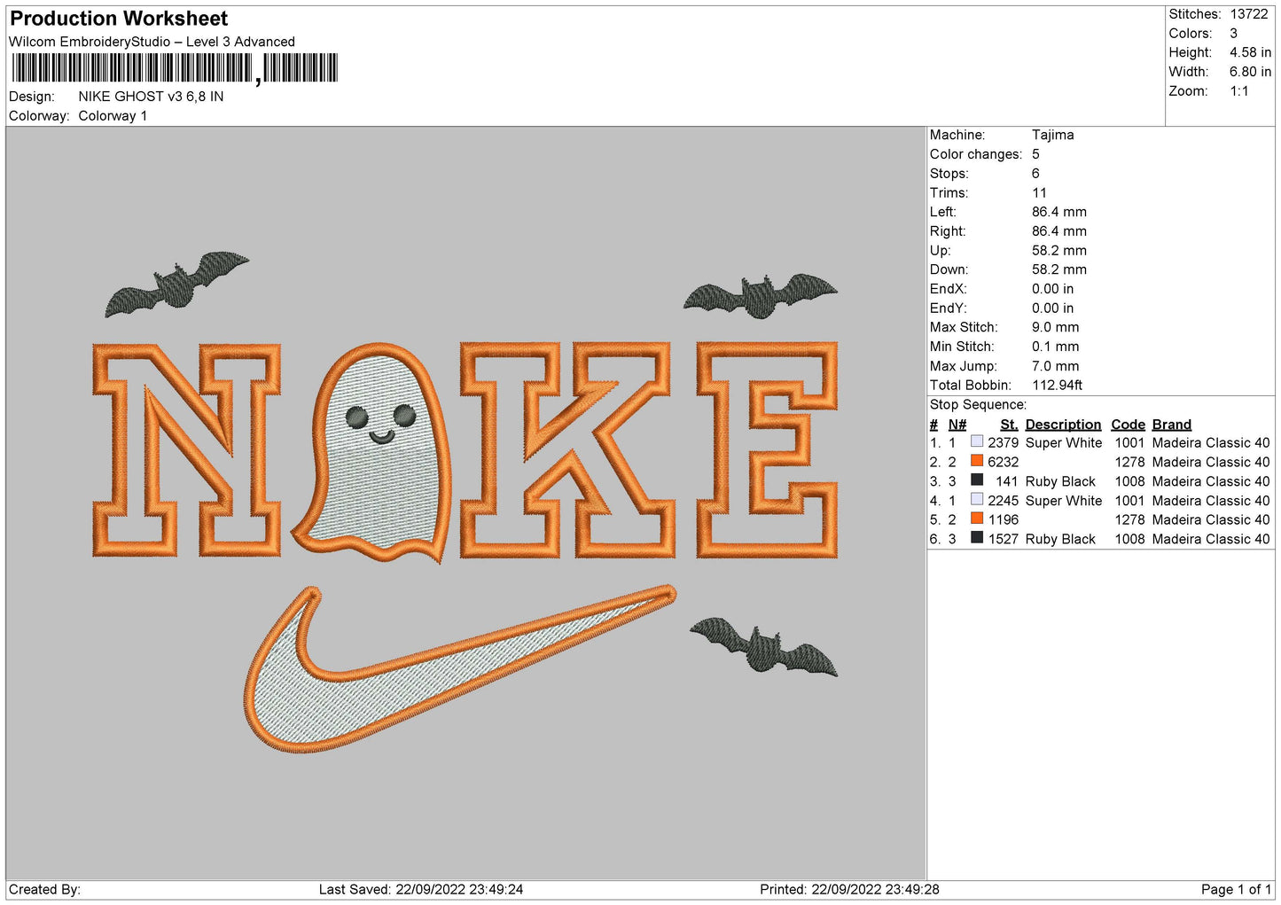 Nike Ghost Halloween