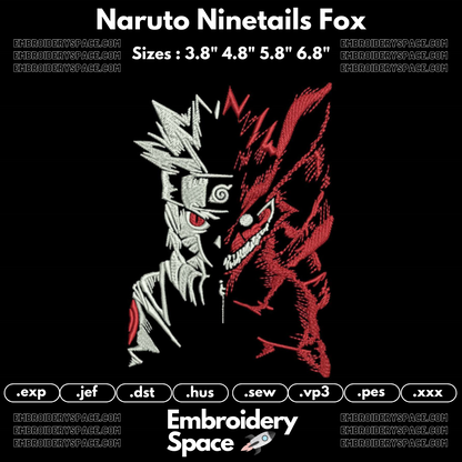 Naruto Ninetails Fox