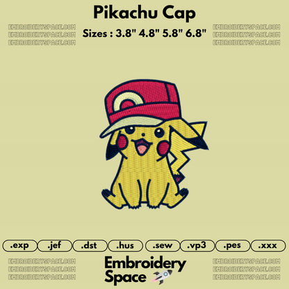 Pikachu Cap