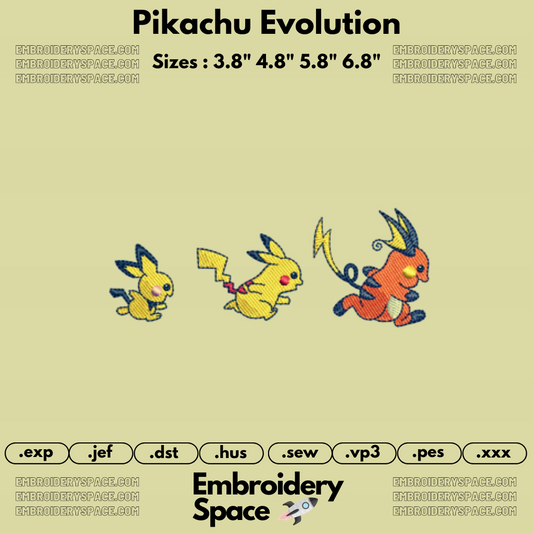 Pikachu Evolution