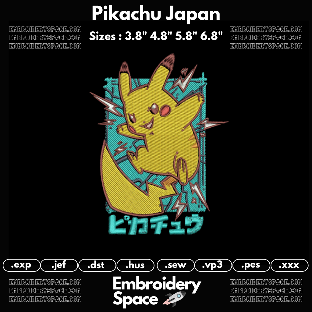 Pikachu Japan