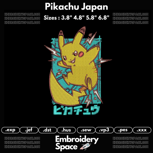 Pikachu Japan