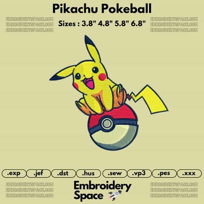 Pikachu Pokeball