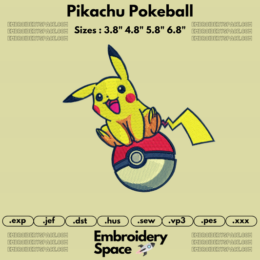 Pikachu Pokeball