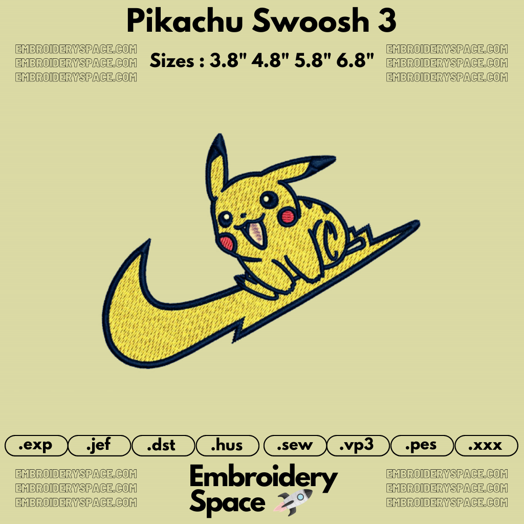 Pikachu Swoosh 3