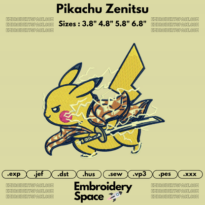 Pikachu Zenitsu