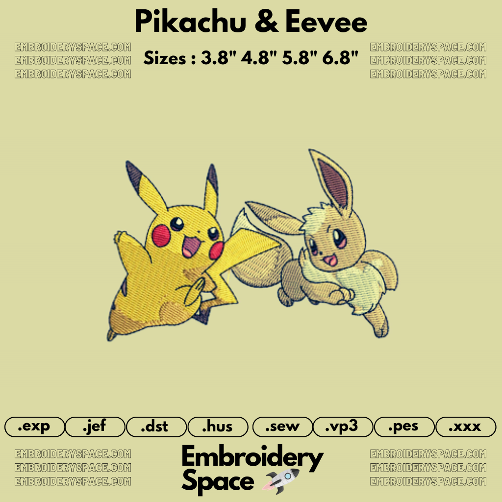 Pikachu & Eevee