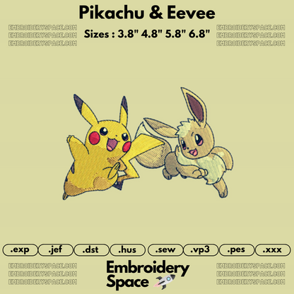 Pikachu & Eevee