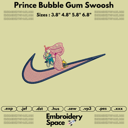 Prince Bubble Gum Swoosh