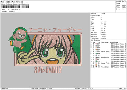 Spyfamily Rectangle