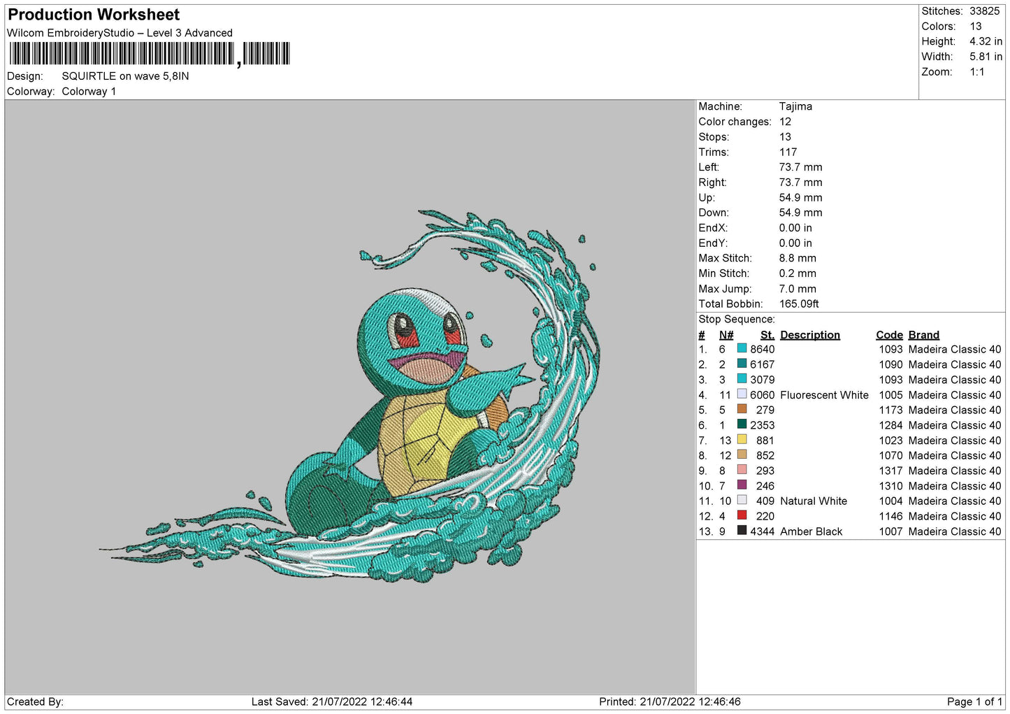 Squirtle Wave