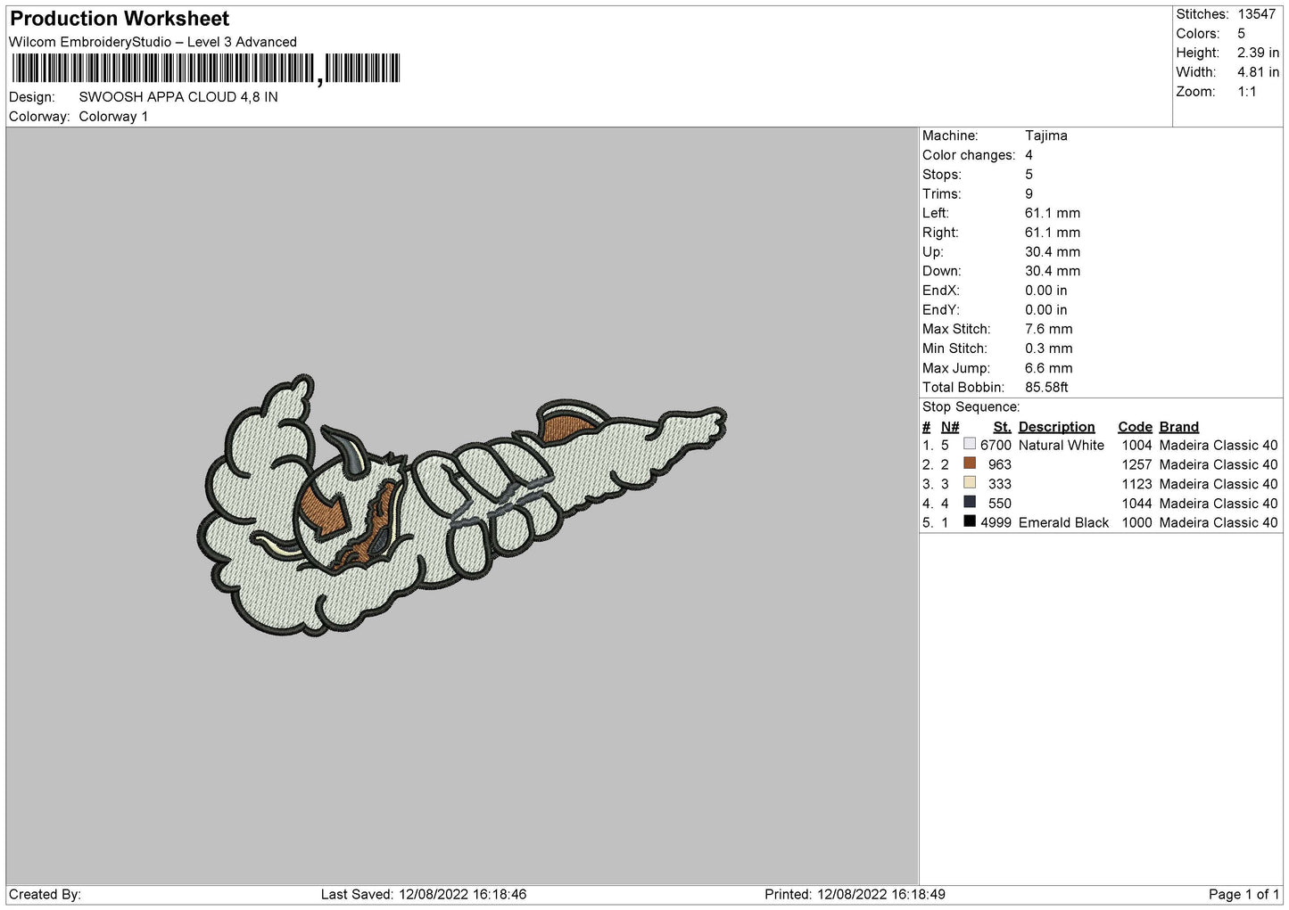 Appa Cloud Swoosh