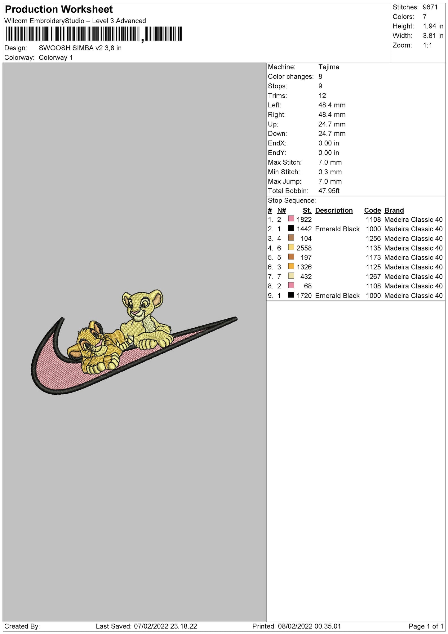 Simba Swoosh 2