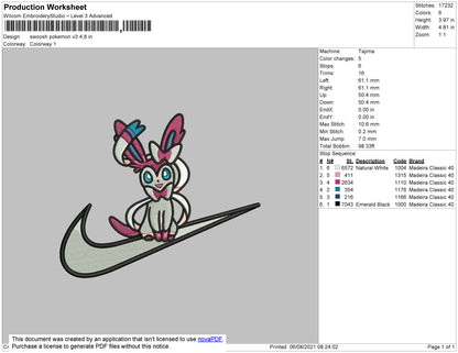 Sylveon Swoosh