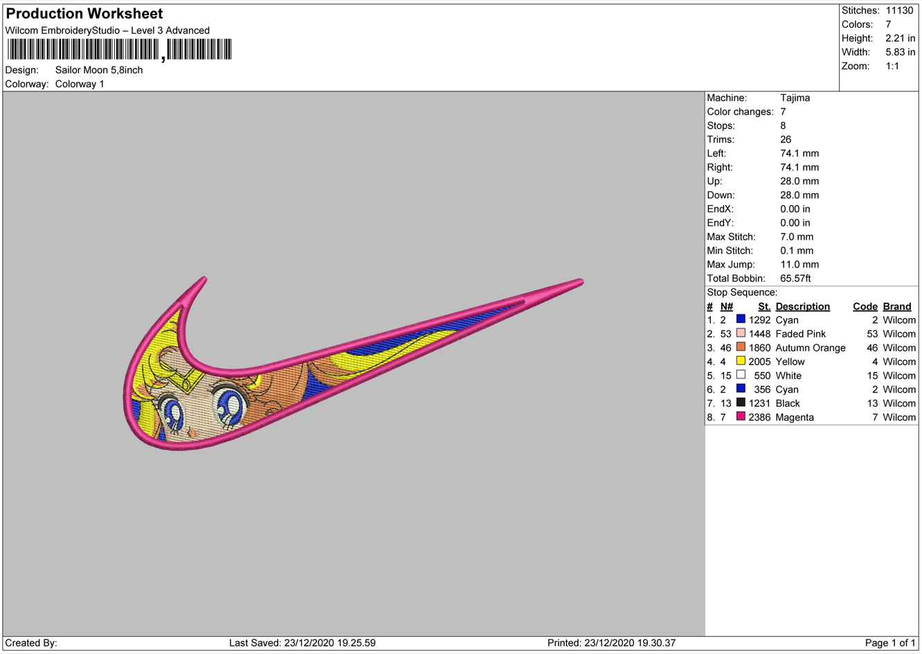 Sailormoon Swoosh