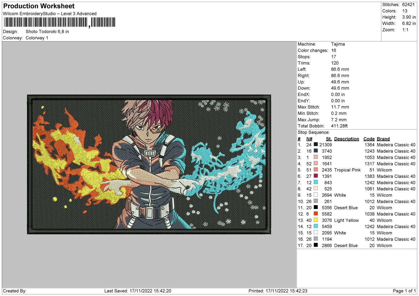 Shoto Todoroki Rectangle