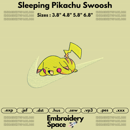 Sleeping Pikachu Swoosh