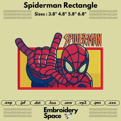 Spiderman Rectangle