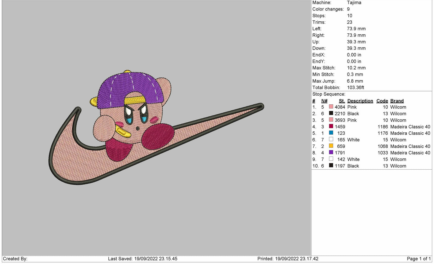 Kirby Star Swoosh