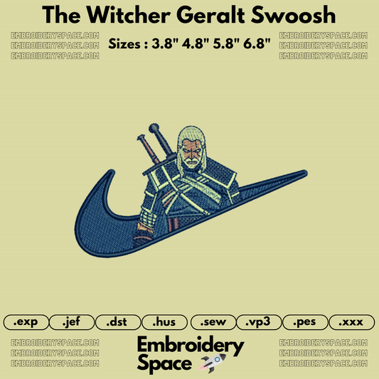 The Witcher Geralt Swoosh