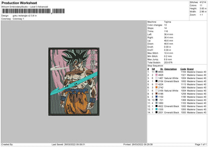 Goku Rectangle