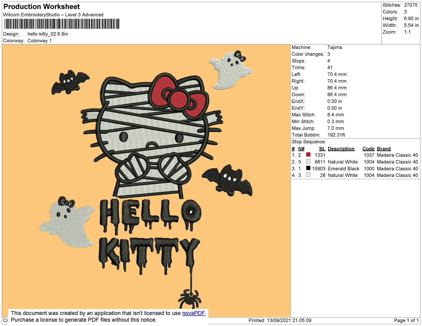 Hello Kitty Halloween