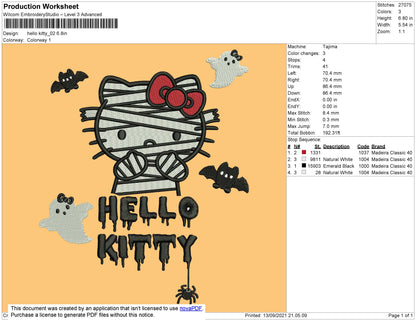 Hello Kitty Halloween