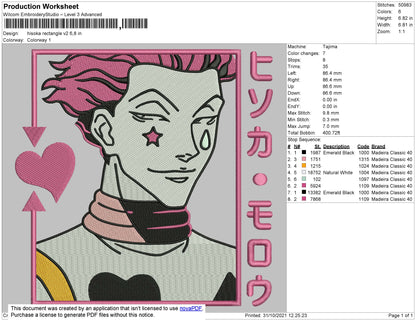 Hisoka Rectangle 2