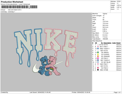 Swoosh Care Bears